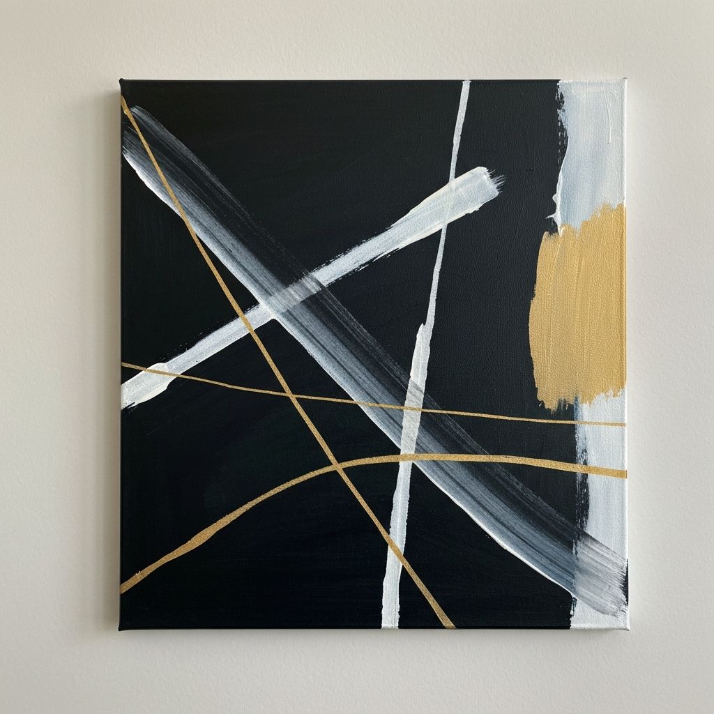 Contemporary abstract artwork